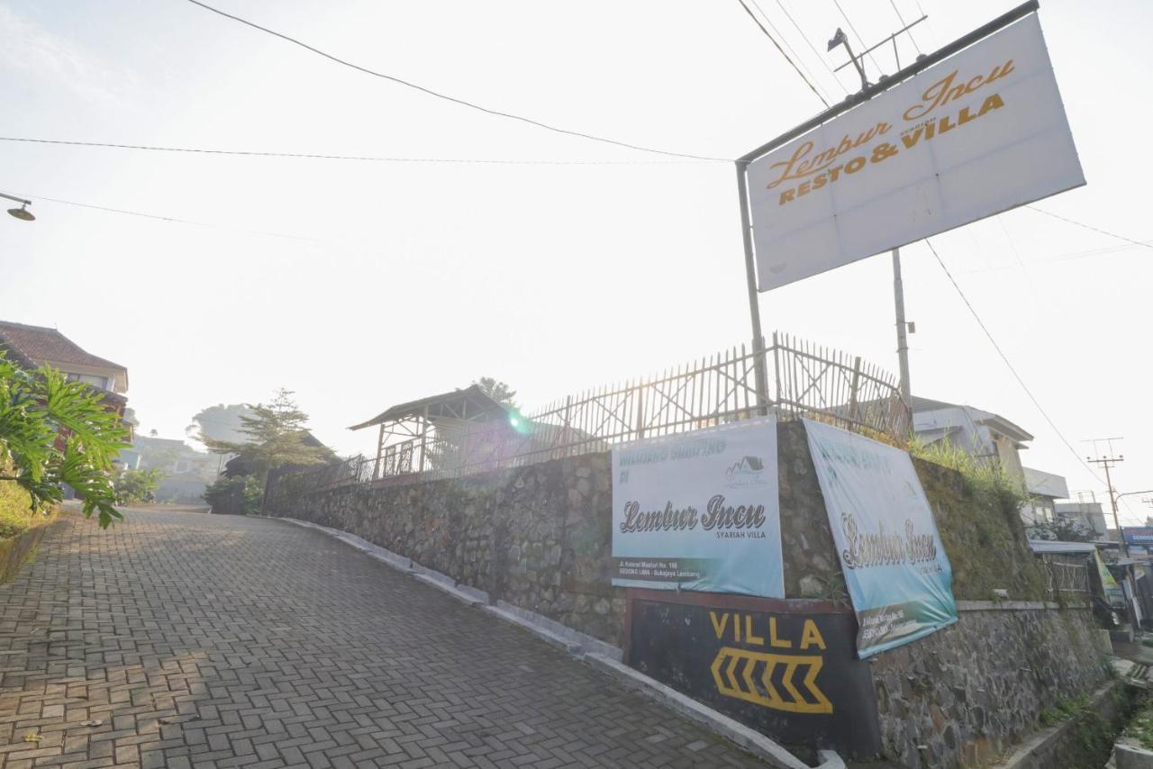 Lembur Incu Syariah Villa & Resto 伦邦 外观 照片